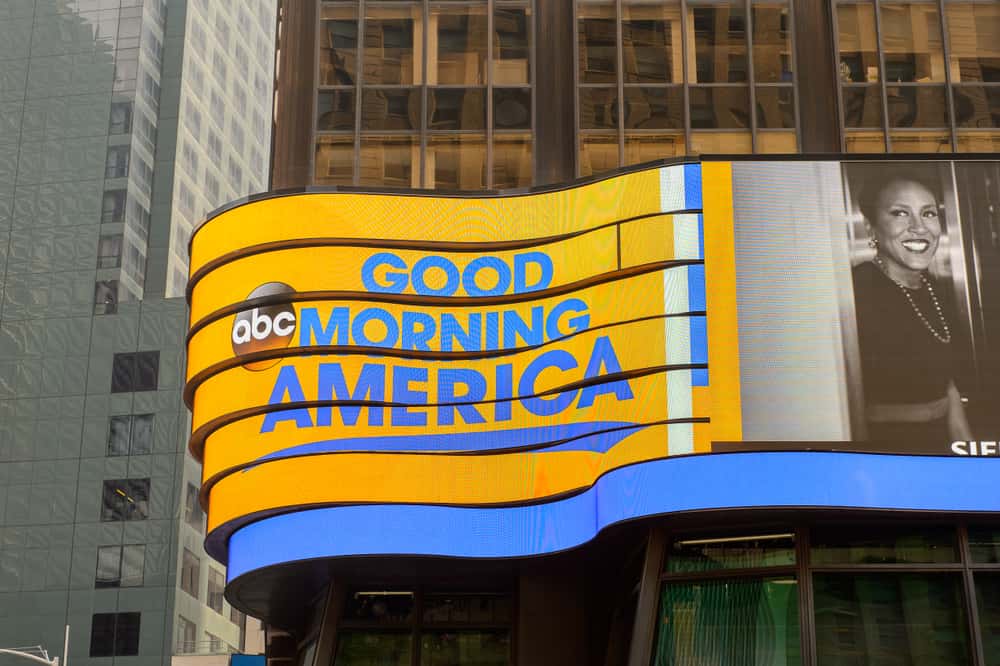Good morning America screen