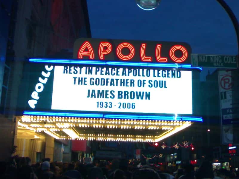 Lightning Sign on the Apollo Theater