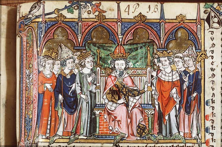Charlemagne at court