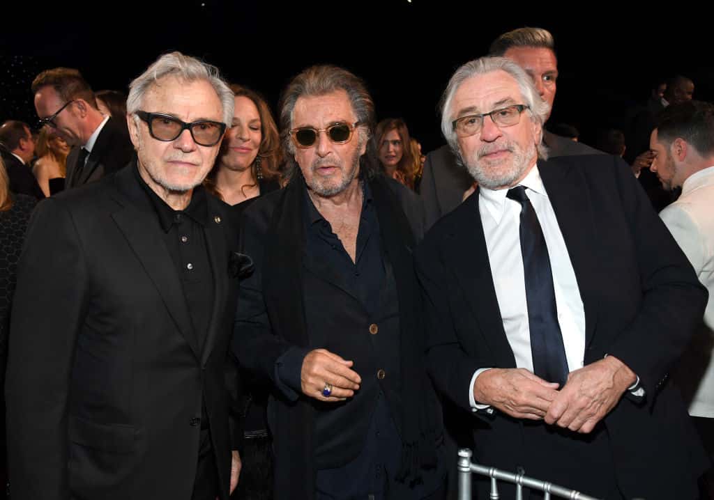Harvey Keitel, Al Pacino and Robert DeNiro attend the 25th Annual Critics' Choice Awards