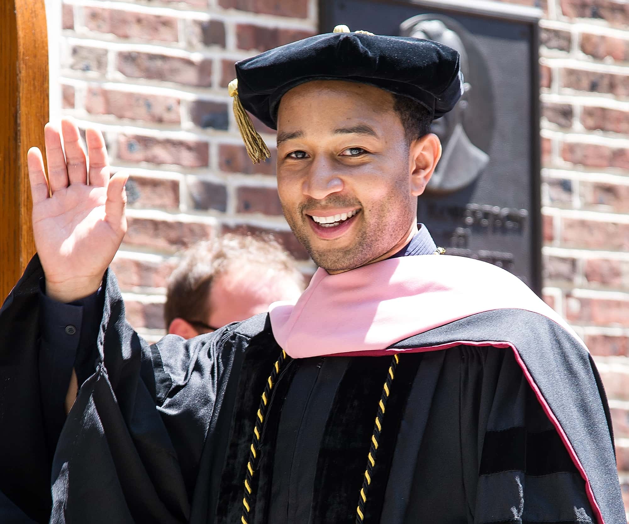 John Legend receives an honorary doctorate of music during University of Pennsylvania's 258th Commencement ceremony