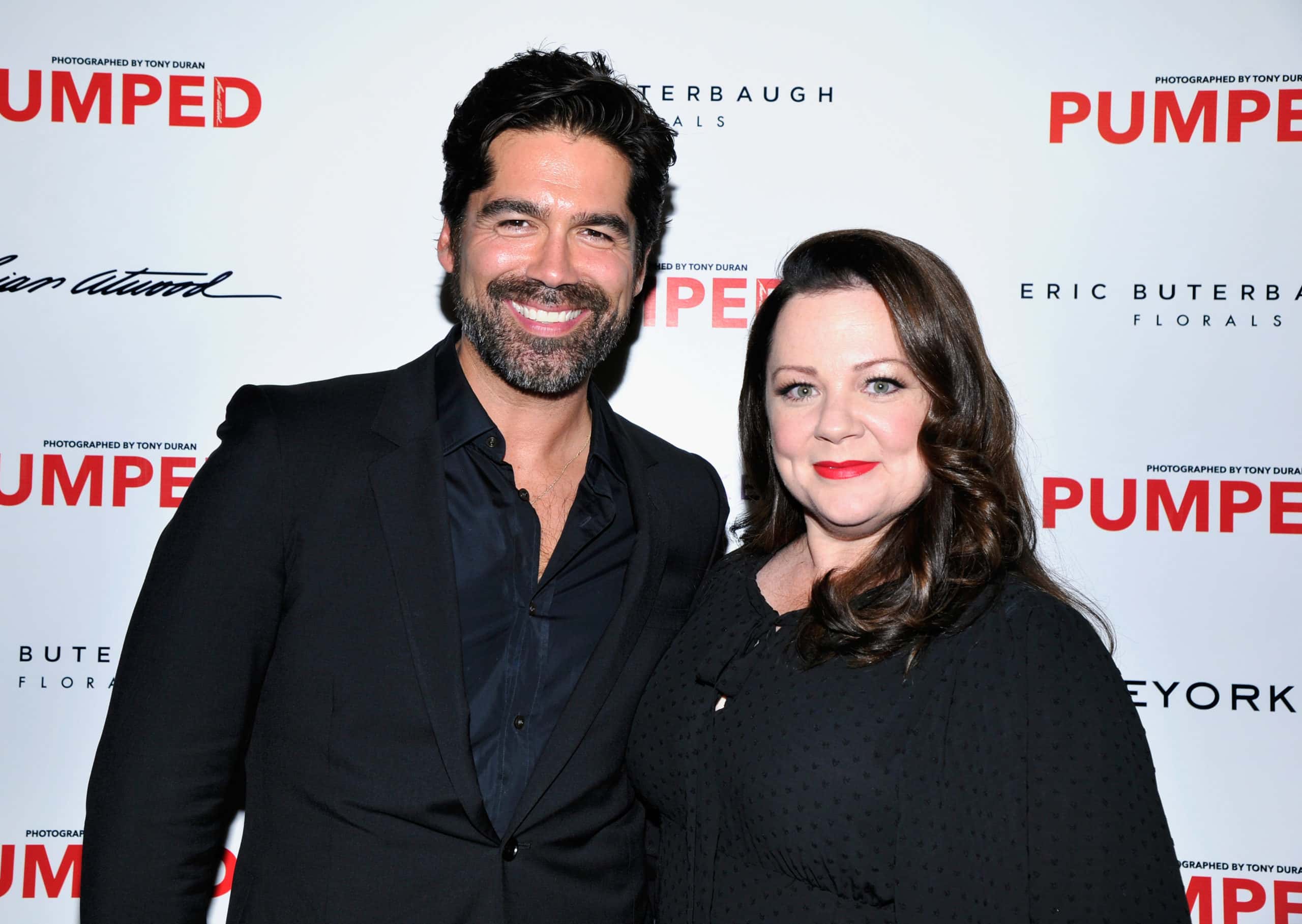 Hosts Brian Atwood and Melissa McCarthy