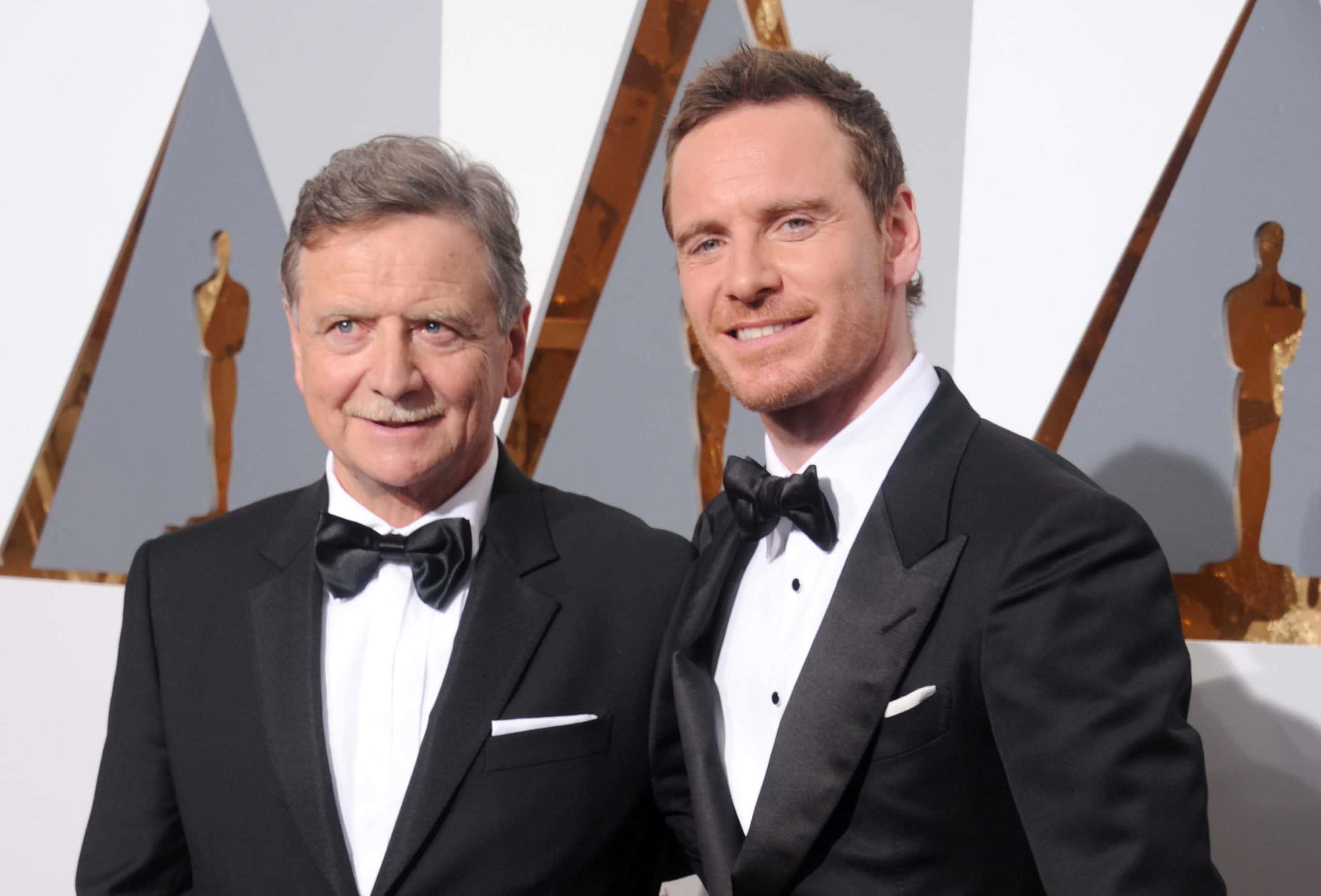 Michael Fassbender and his father