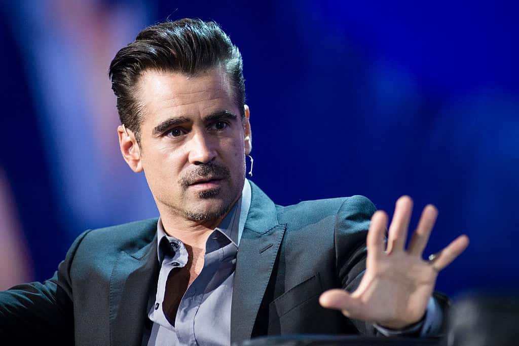 Colin Farrell speaks at Adobe EMEA Summit