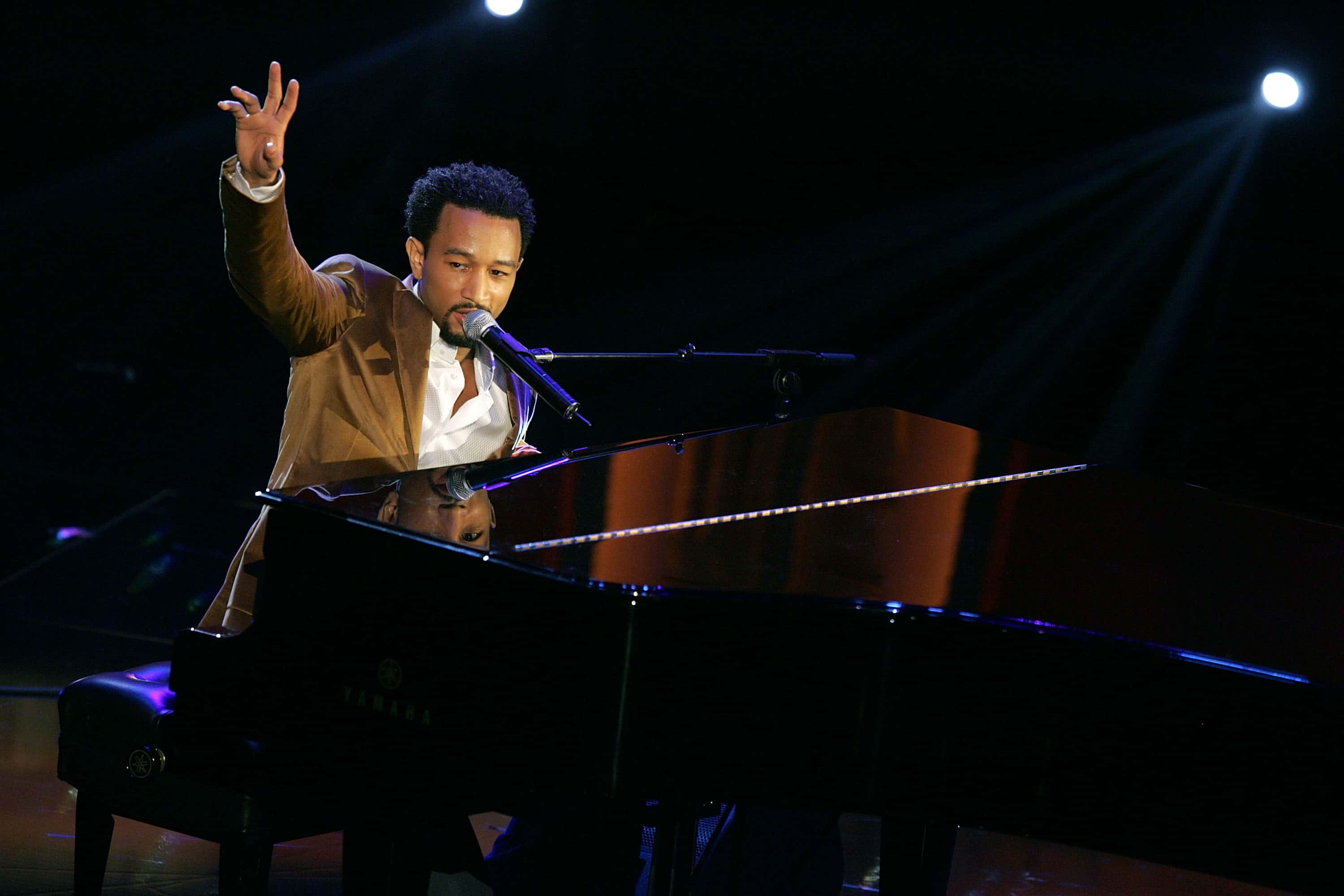 Singer John Legend performs onstage at the 10th Annual Soul Train Lady of Soul Awards