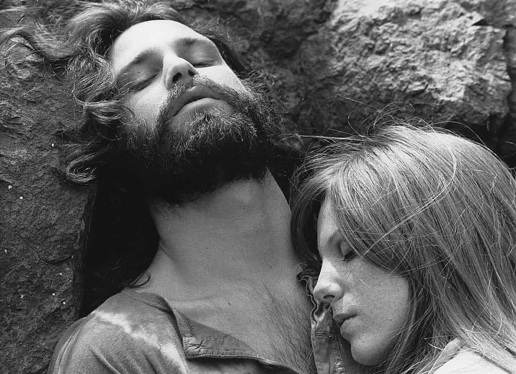 Singer Jim Morrison of The Doors