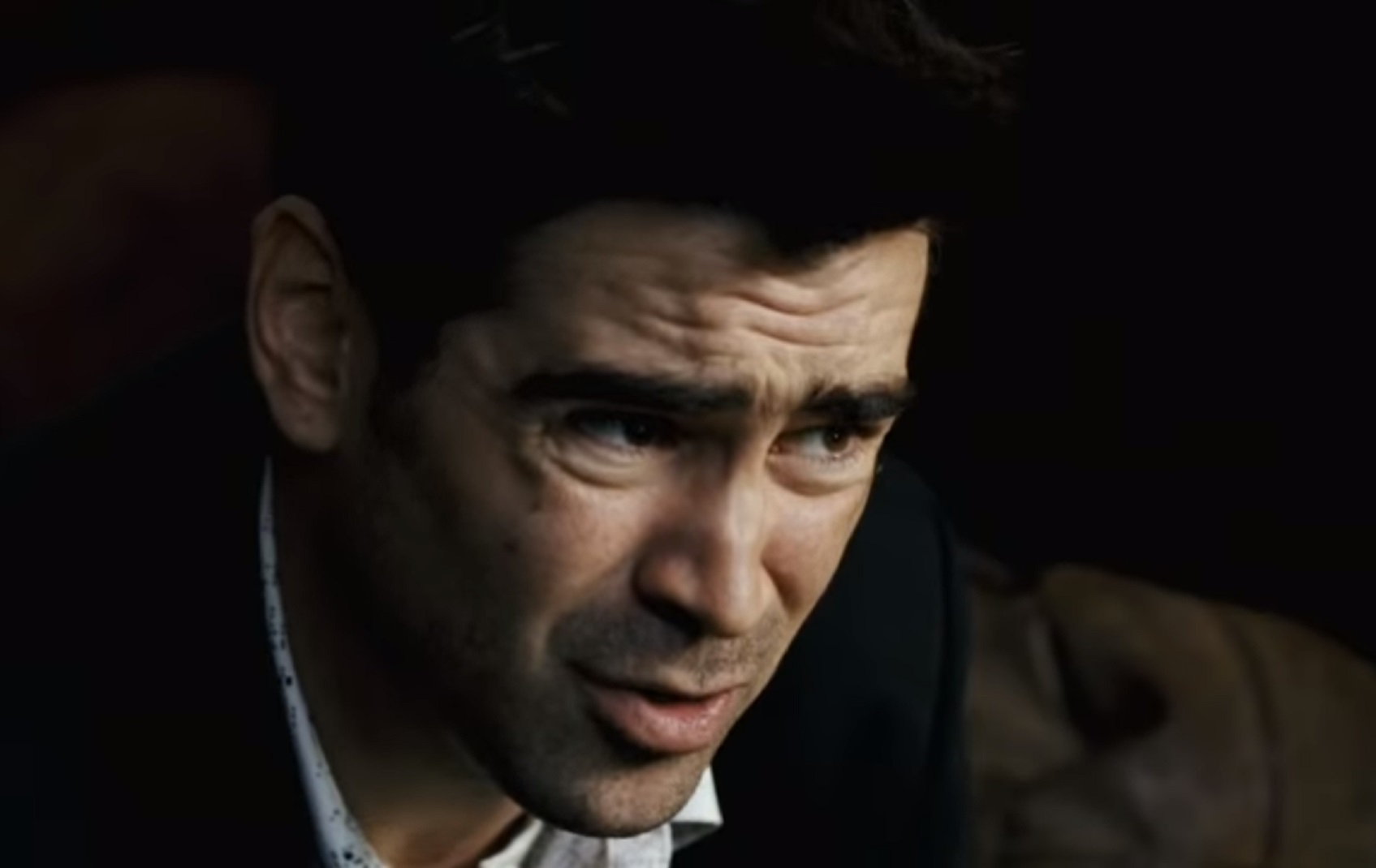 A screenshot of the movie In Bruges 