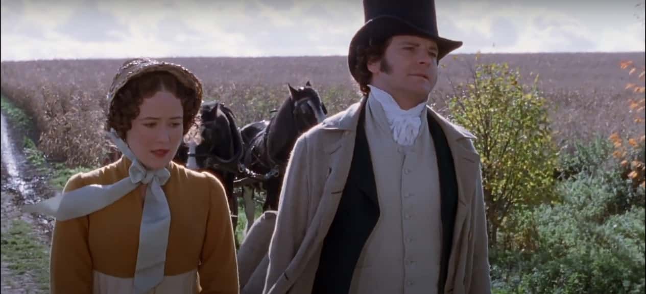 Colin Firth in Pride and Prejudice