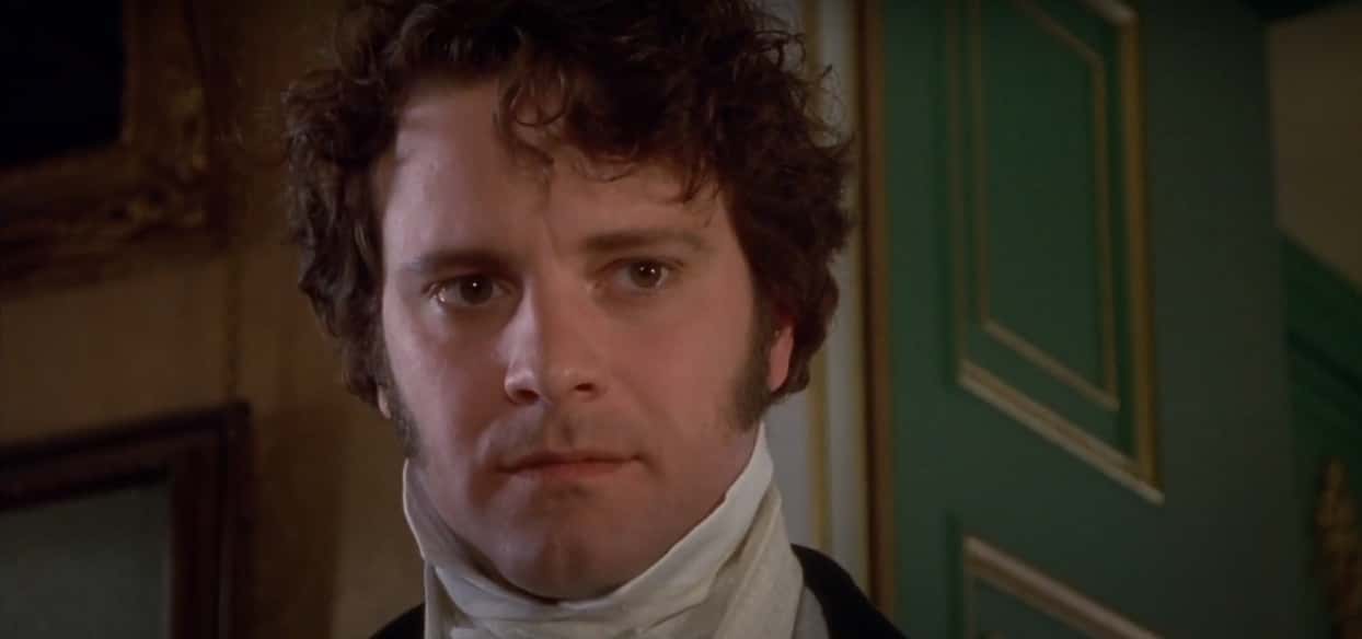 Colin Firth in Pride and Prejudice