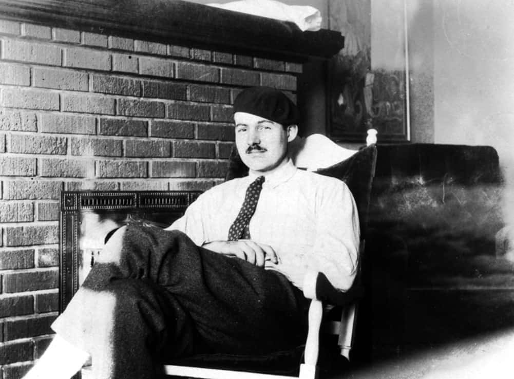 Ernest Hemingway, Paris, circa 1924.