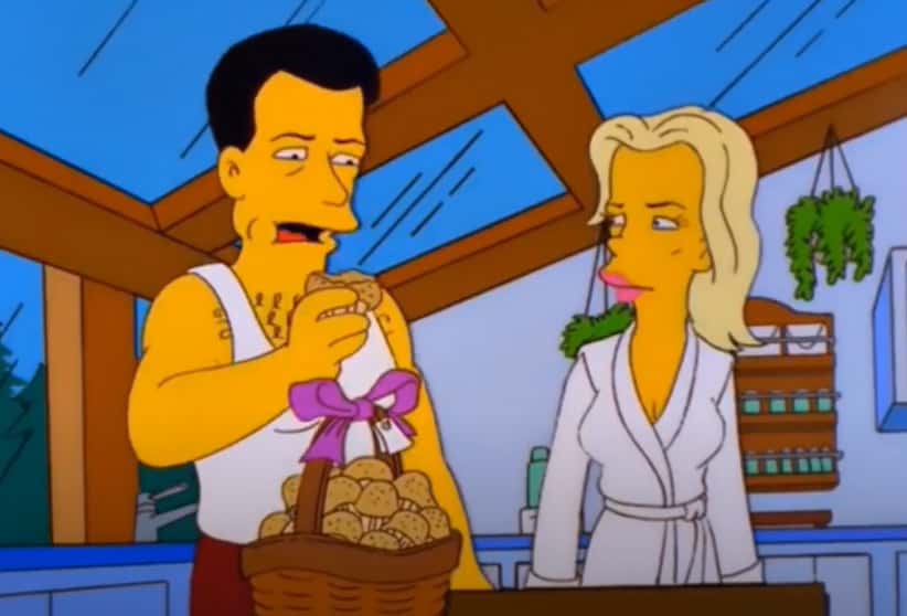 Screenshot of the TV Show The Simpsons