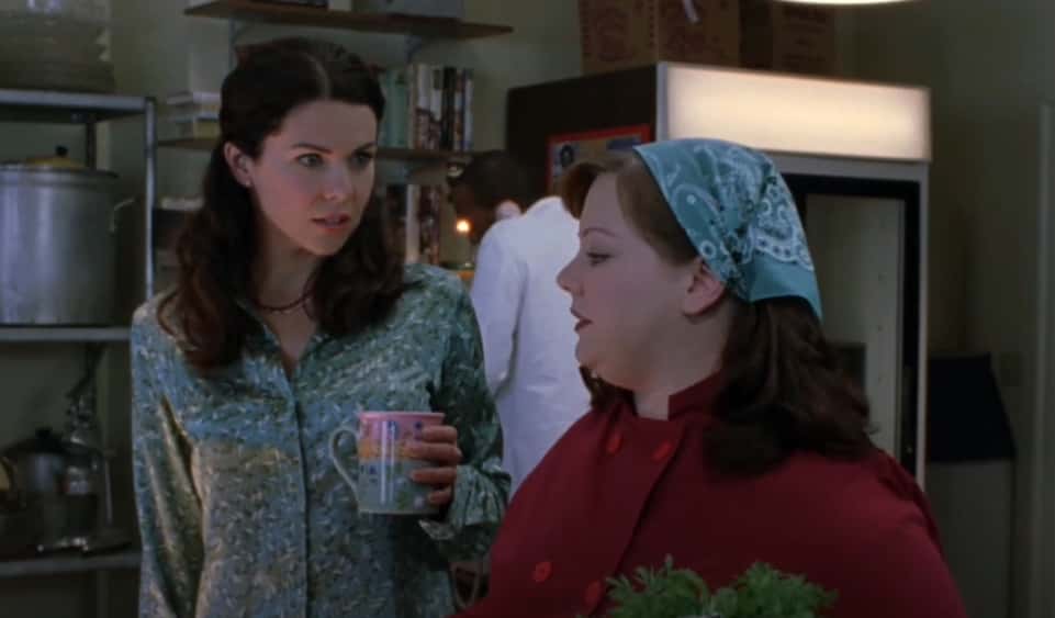 Screenshot of the TV Show Gilmore Girls
