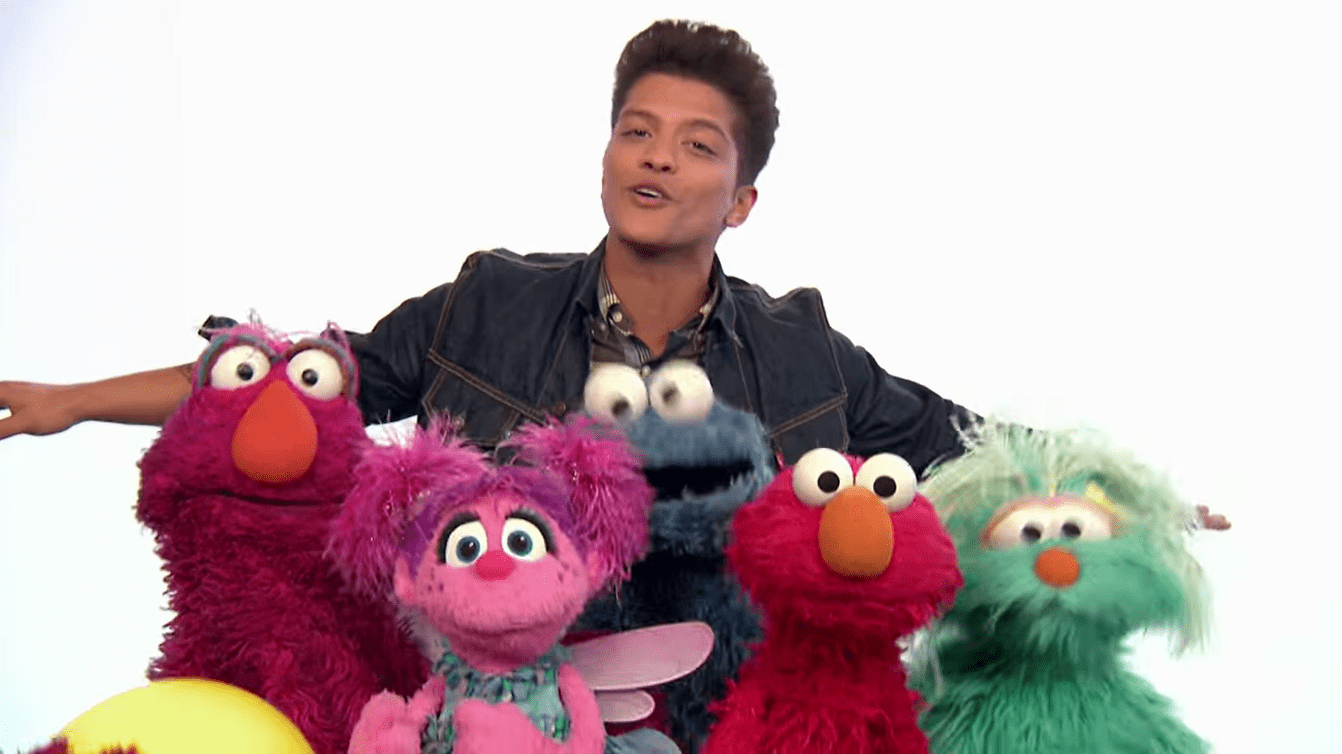 Screenshot from the American educational children's television series Sesame Street (1969-)