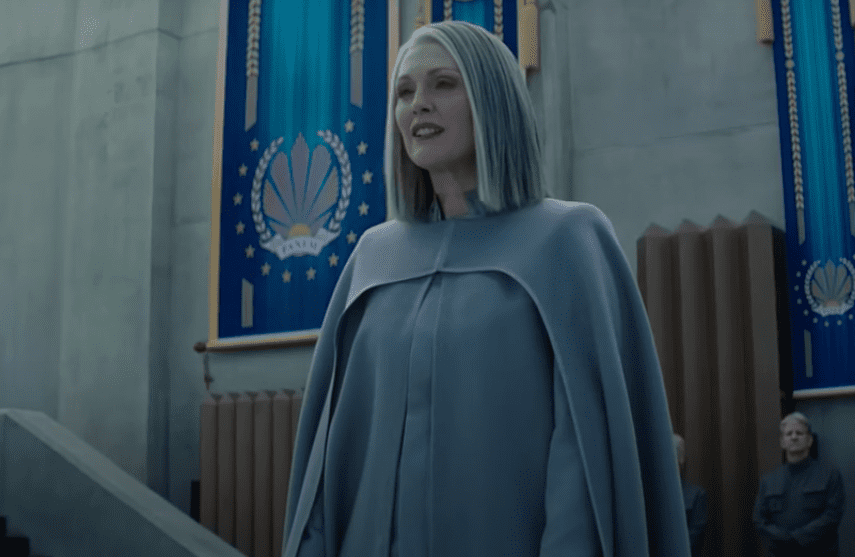 Screenshot from the film The Hunger Games: Mockingjay – Part 1 (2014)