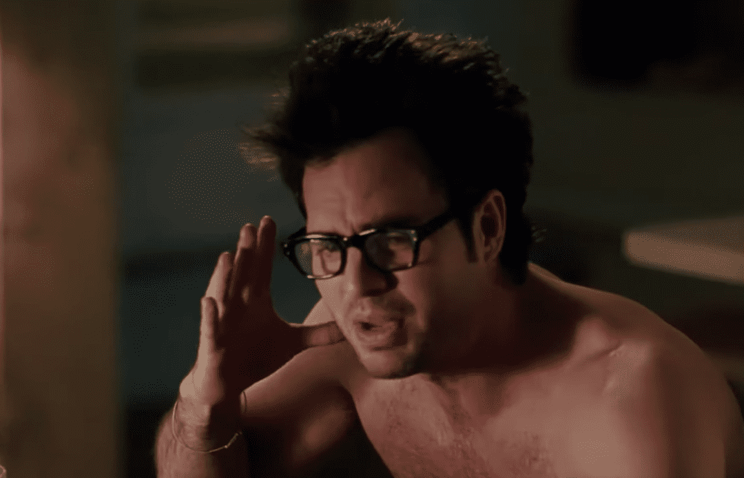 A visually captivating still taken from a pivotal moment in the film Eternal Sunshine of the Spotless Mind (2004)