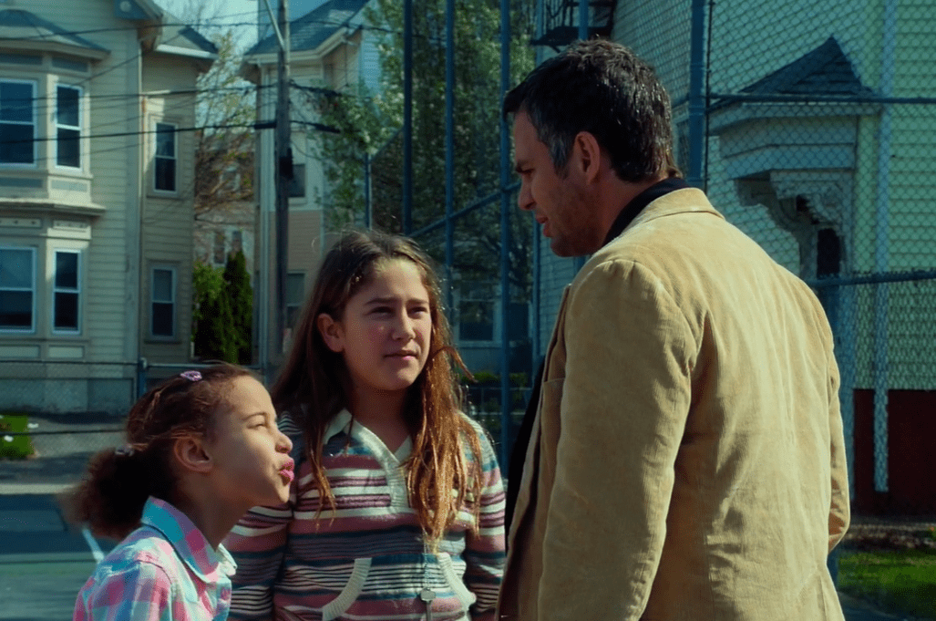 A visually captivating still taken from a pivotal moment in the film Infinitely Polar Bear (2014)