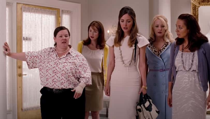 Screenshot of the movie Bridesmaids