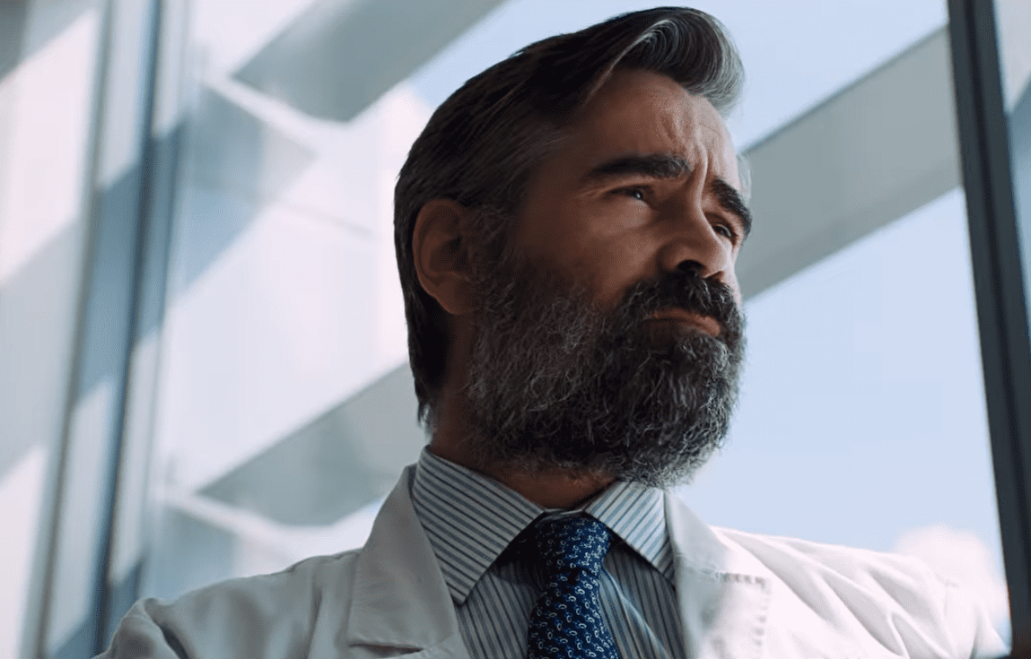 A screenshot of the movie The Killing of a Sacred Deer