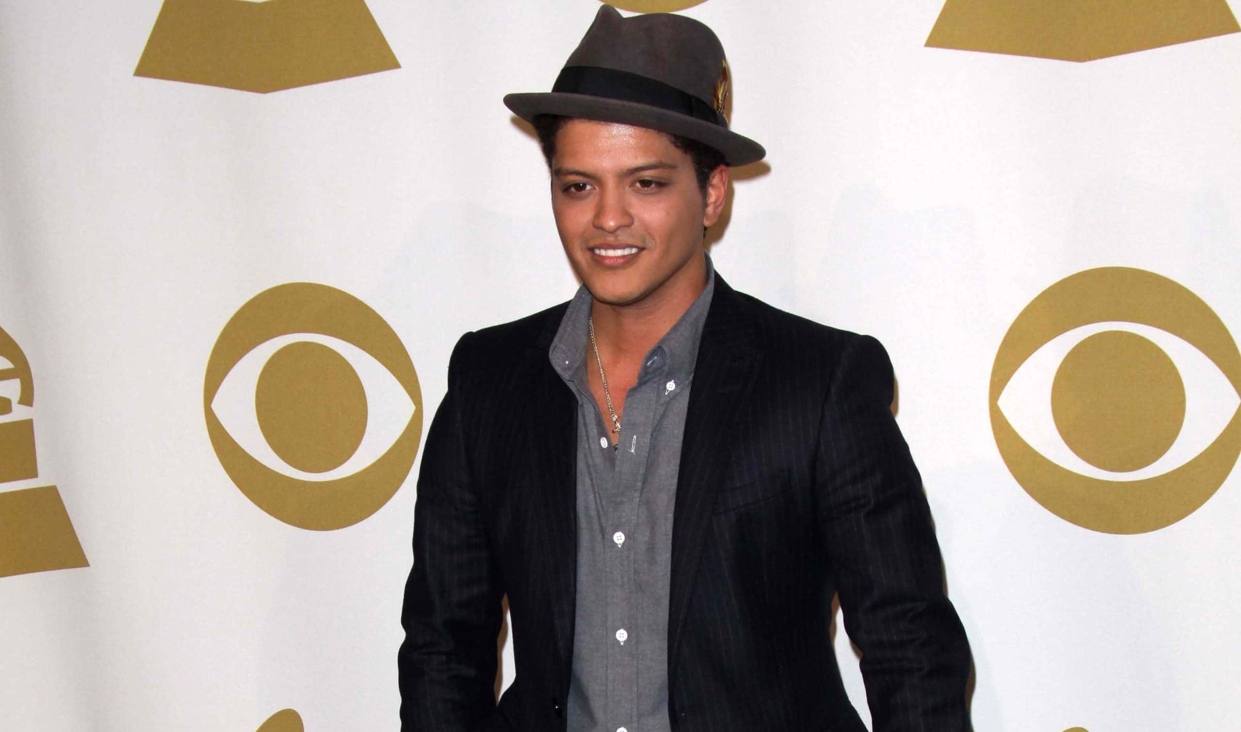 Bruno Mars at the Grammy Nominations Concert Live