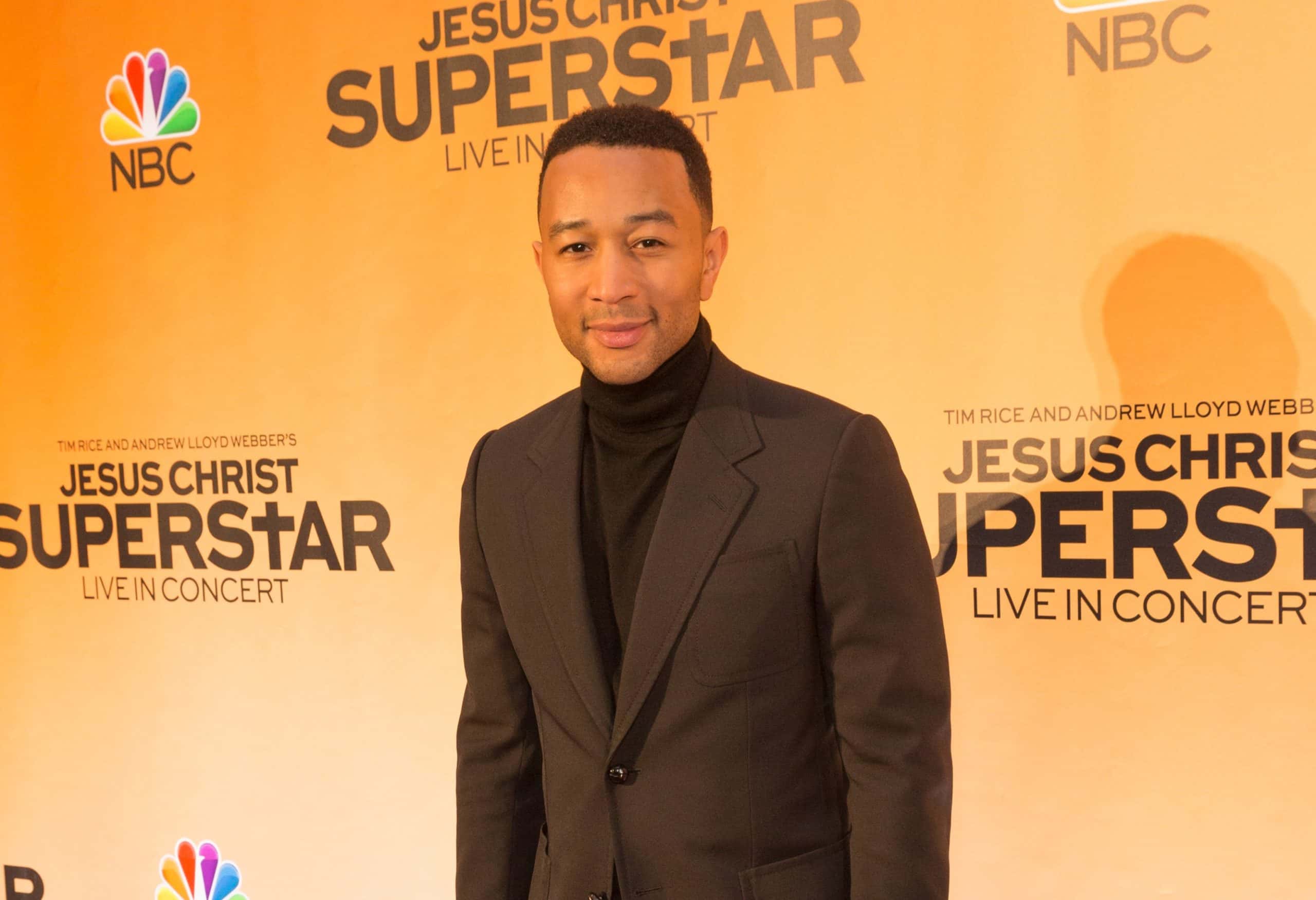ohn Legend attends Jesus Christ Superstar Live in Concert Press Junket