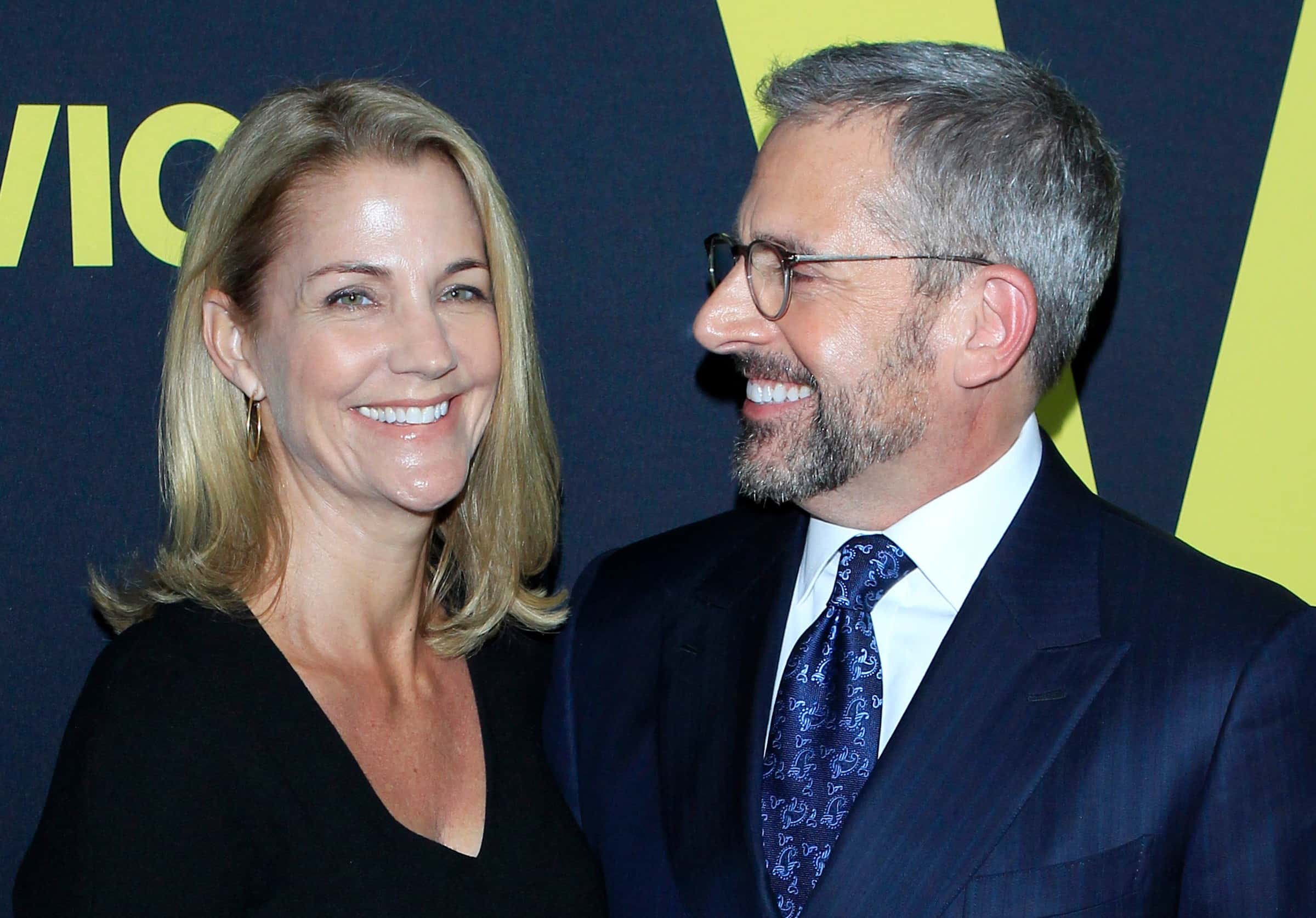 Nancy Carell and Steve Carell at the "Vice" Premiere