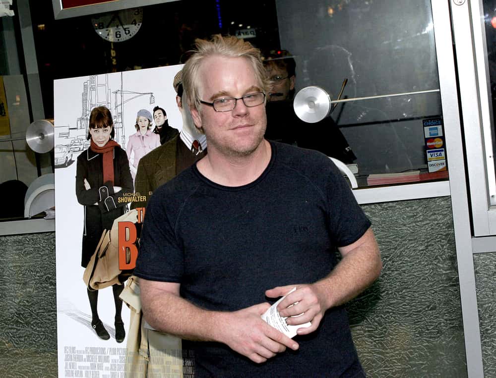 Portrait Photo of Philip Seymour Hoffman at The Baxter Premiere