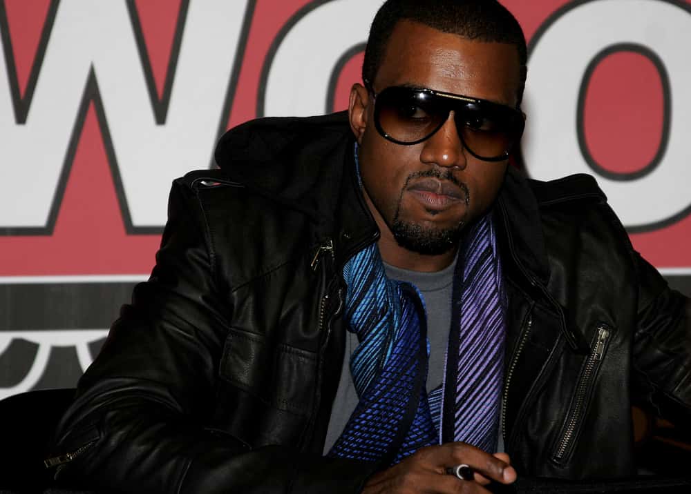 Kanye West attends the in-store signing of his new release 'Graduation'