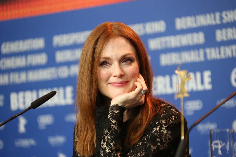 Actress Julianne Moore at the 66th Berlinale Film Festival