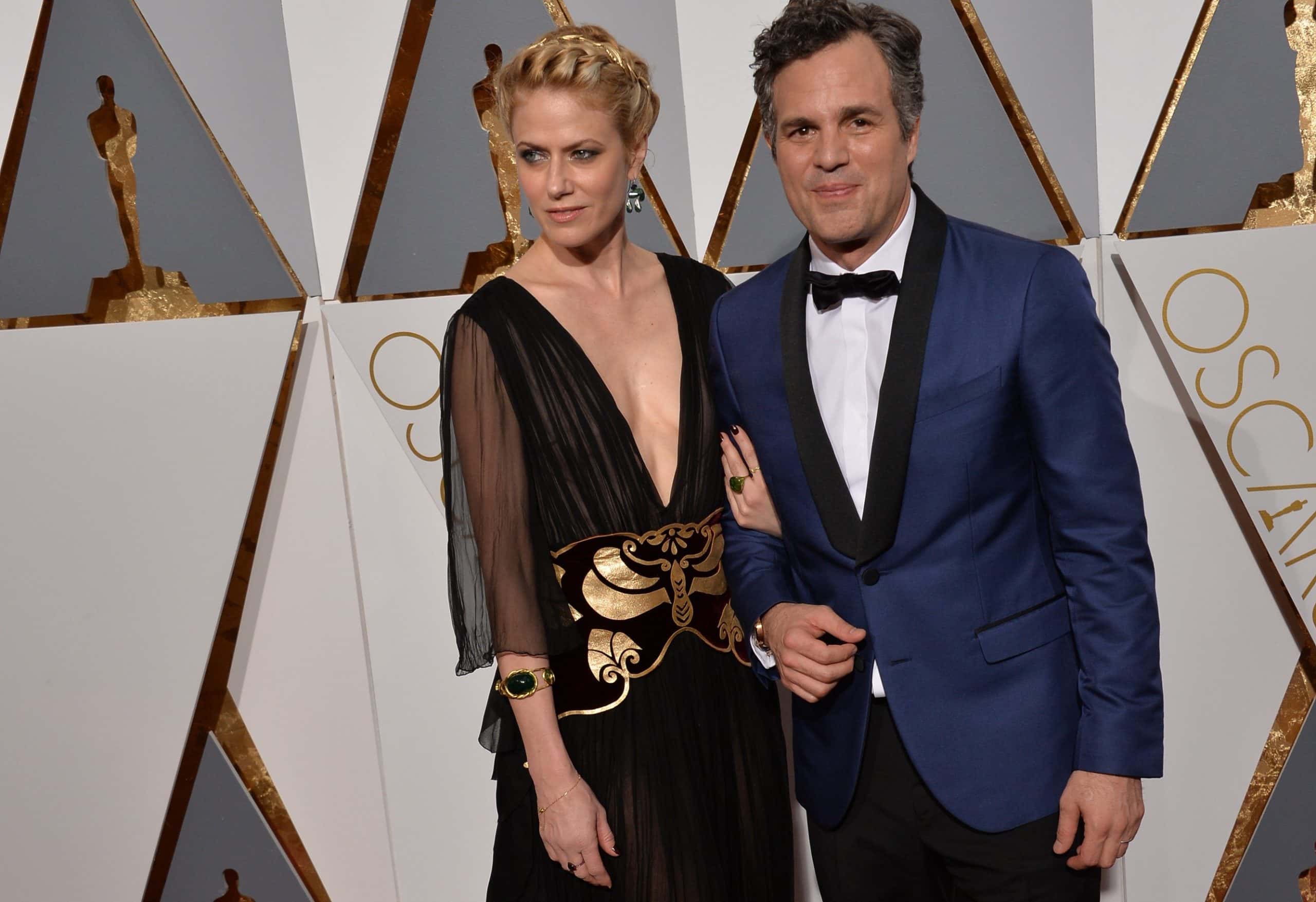 Mark Ruffalo & Sunrise Coigney at the 88th Academy Awards
