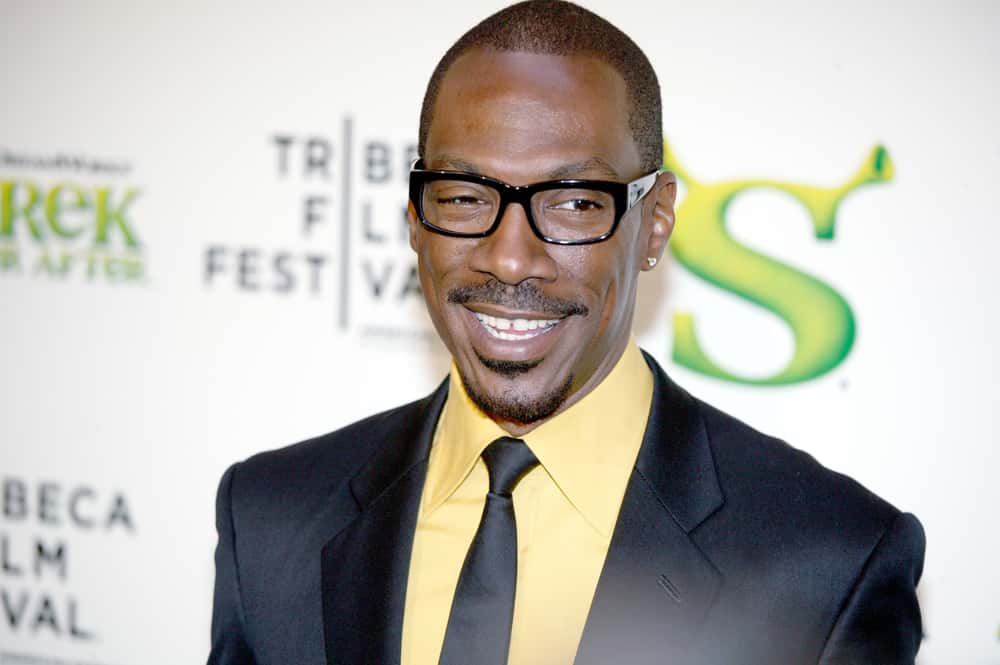Actor Eddie Murphy at Tribeca Shrek Forever After premier