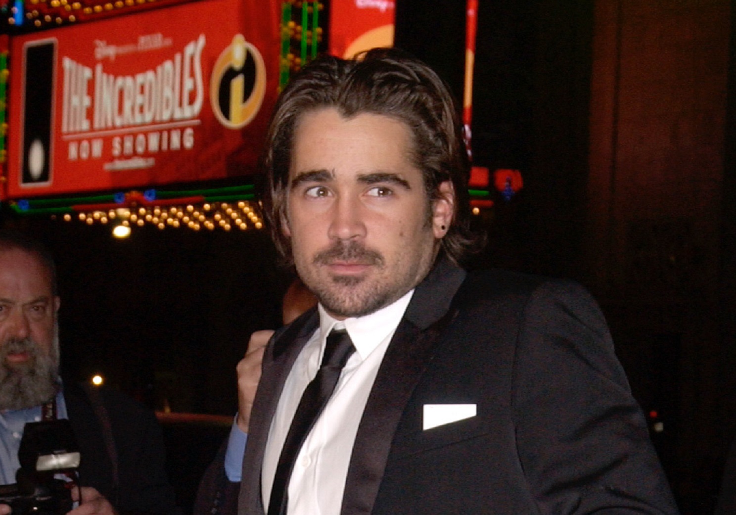 Actor Colin Farrell at a premiere