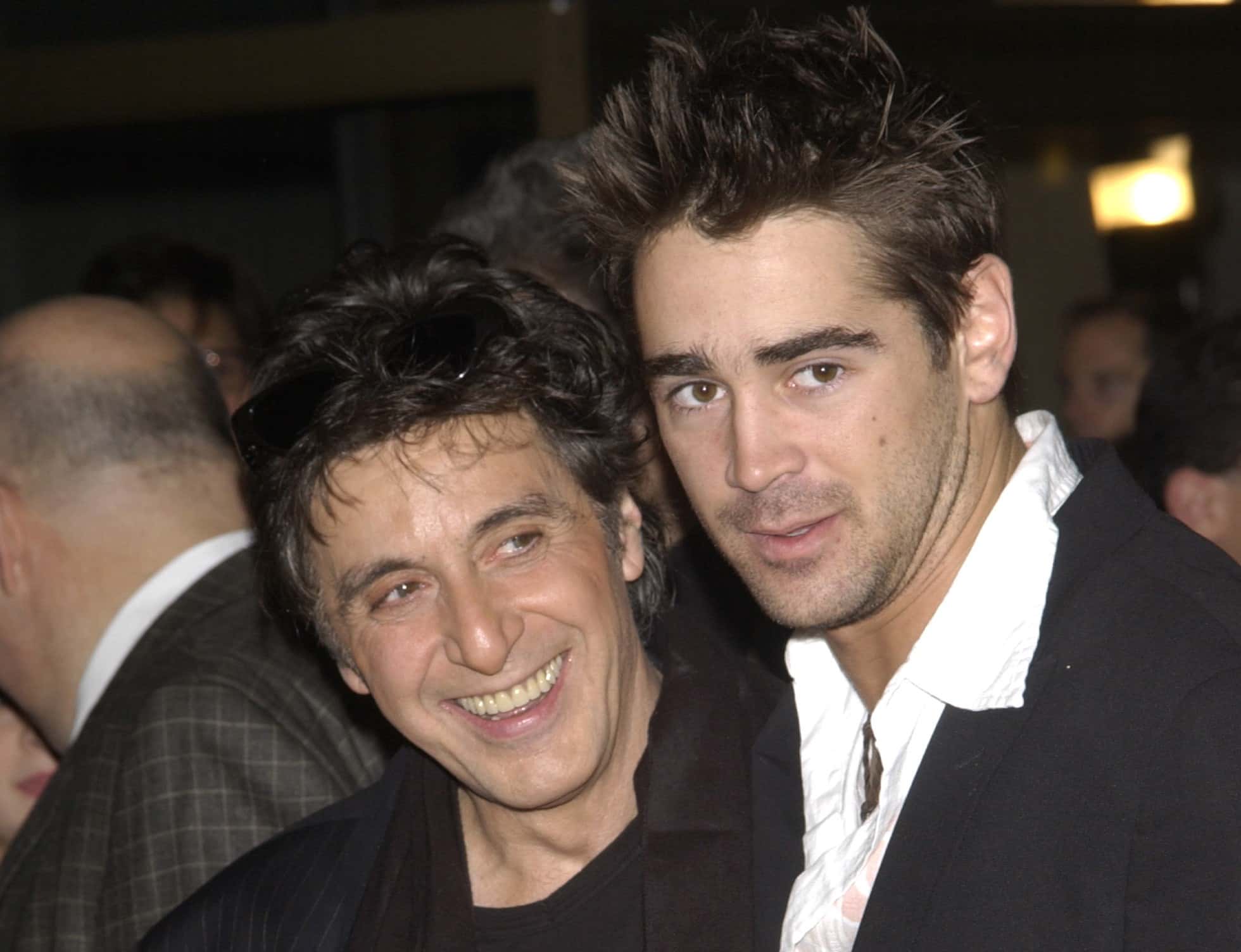 Actor Colin Farrell & Al Pacino at an event