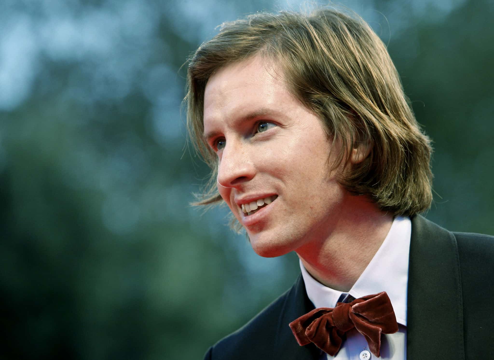 Closeup photo of Wes Anderson