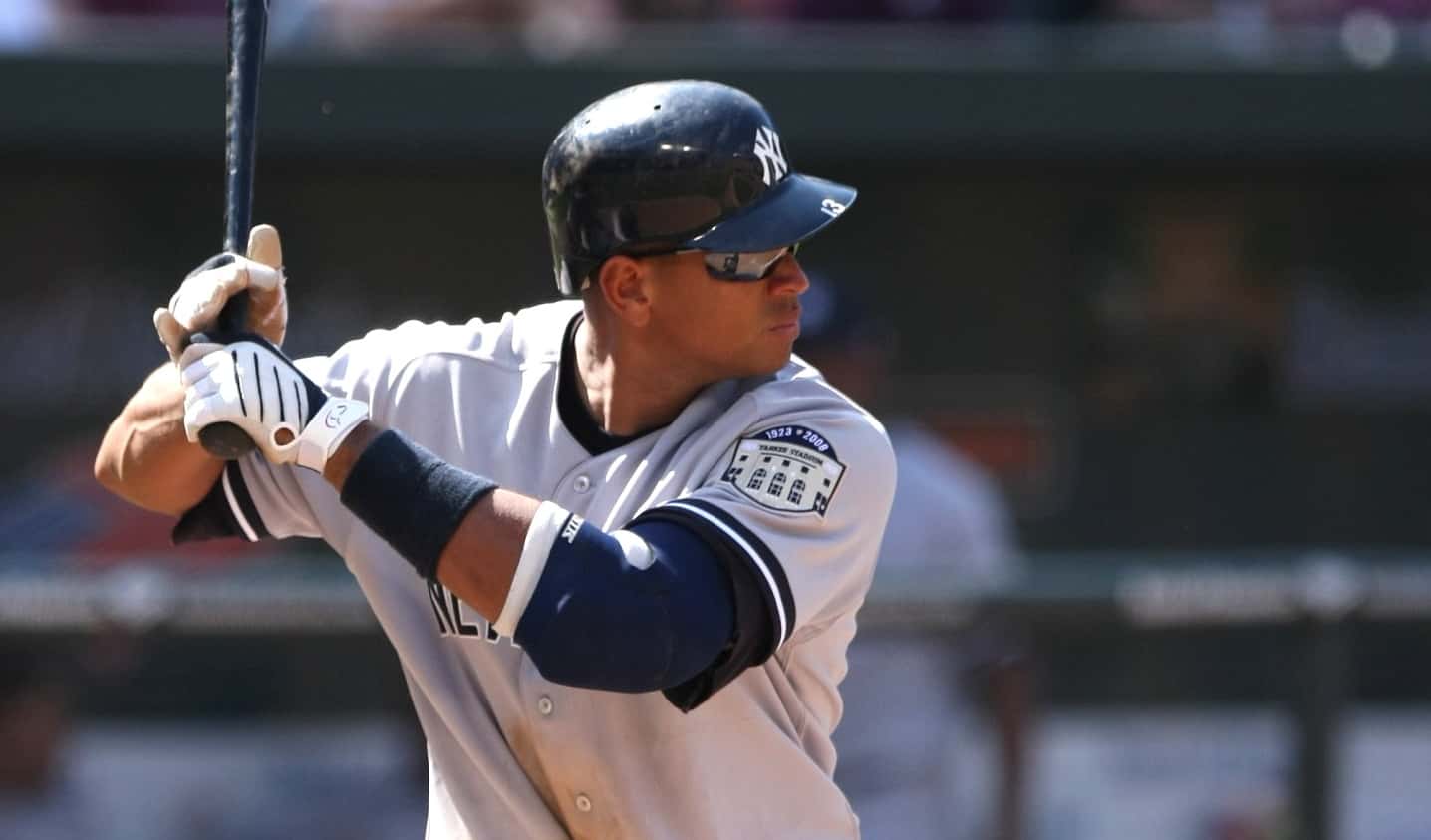 Alex Rodriguez's (A-Rod) at bat for the New York Yankees during a game