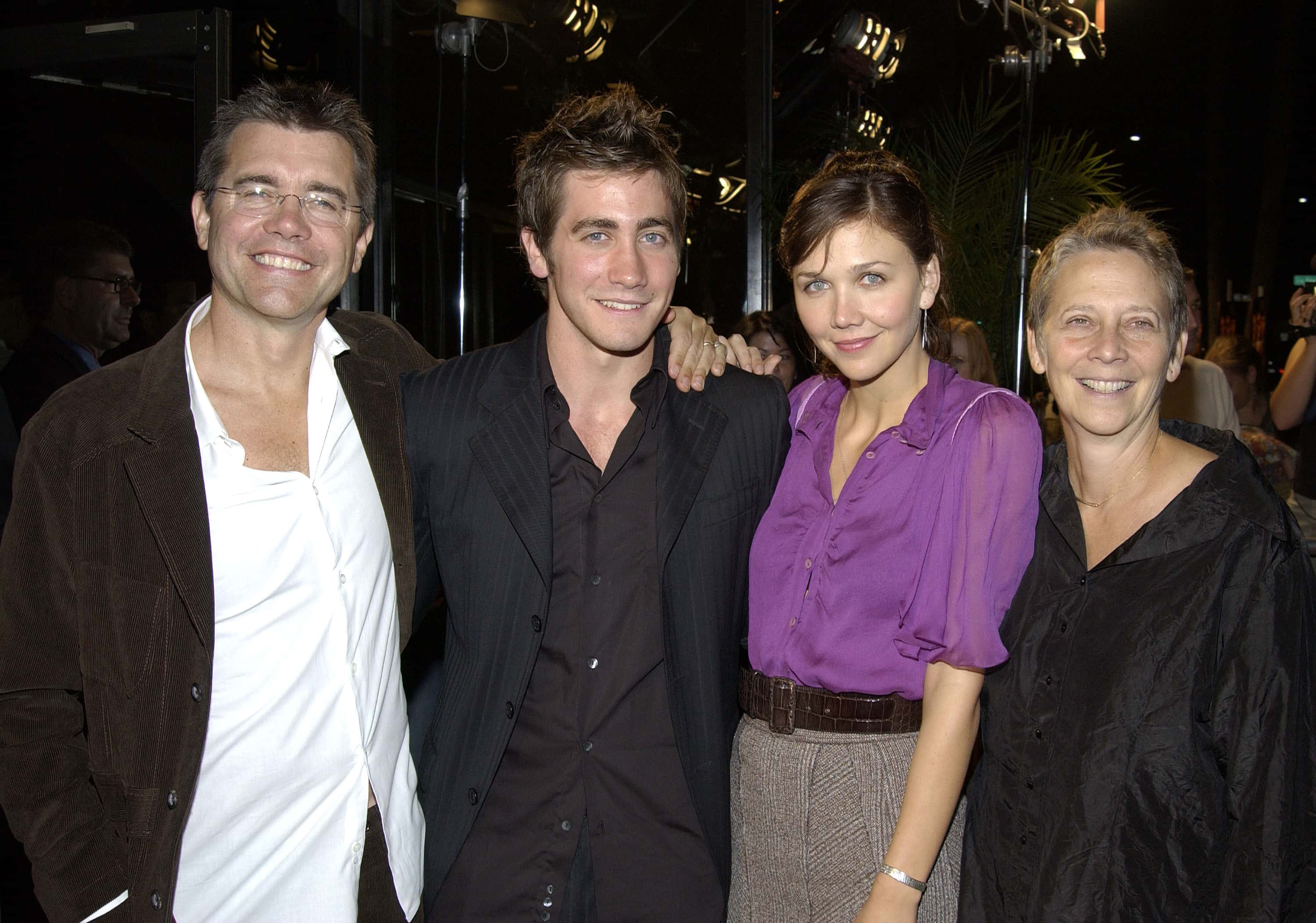 Actors Jake Gyllenhaal and sister Maggie Gyllenhaal 