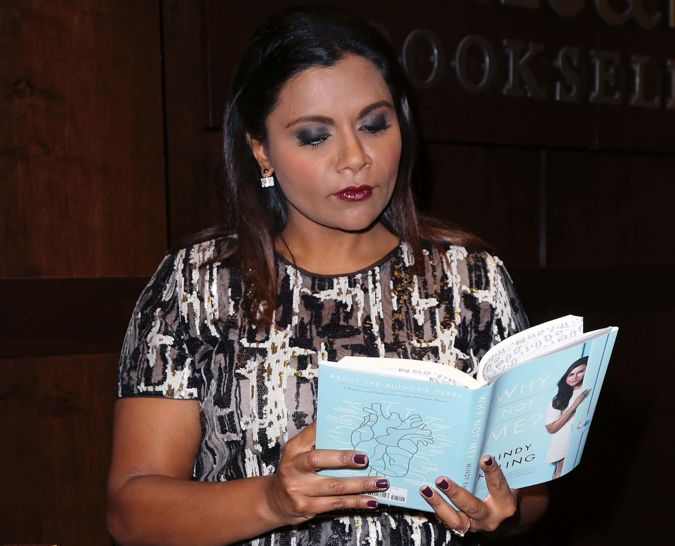 Mindy Kaling Discusses And Signs Her New Book "Why Not Me?"