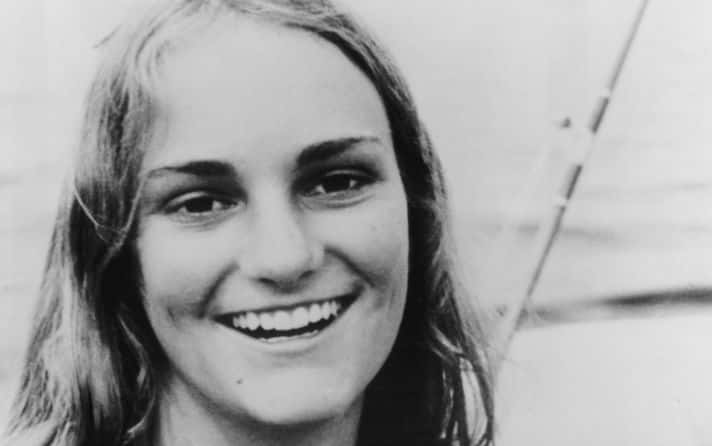 American heiress Patty Hearst, circa 1973.