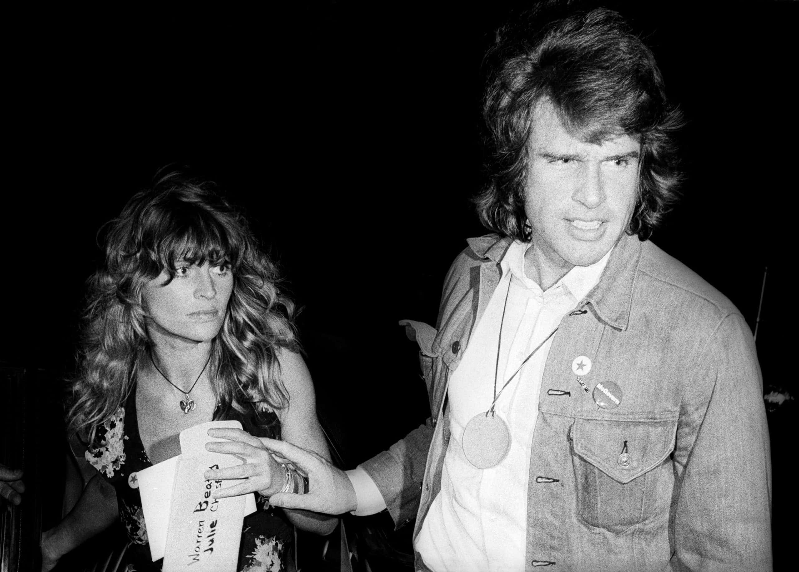 Julie Christie and Warren Beatty  - 1972