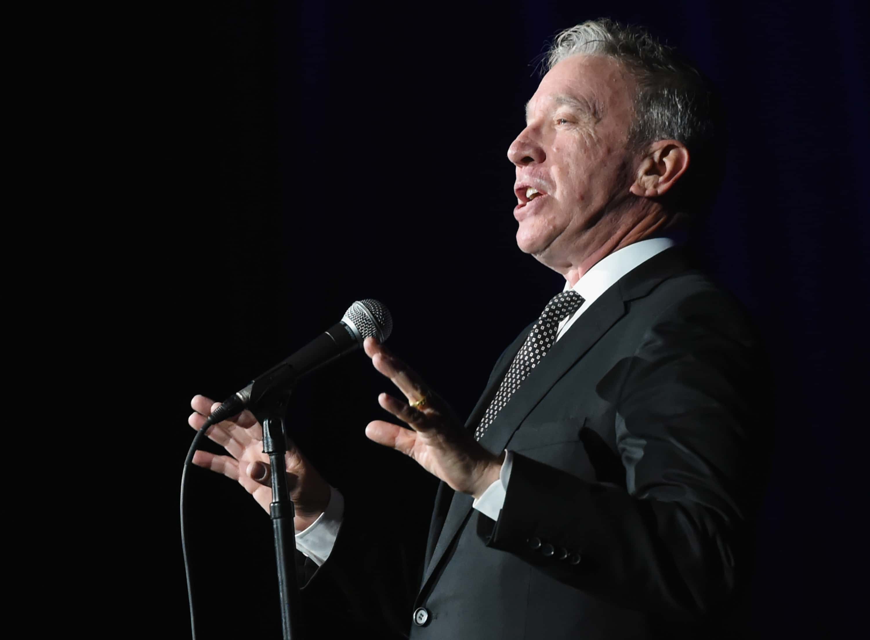 Comedian Tim Allen performs during Nashville Comedy Festival on April 21, 2018