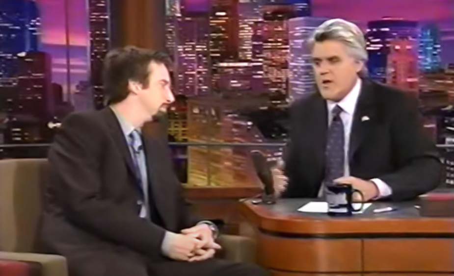 Screenshot of the TV Show The Tonight Show with Jay Leno