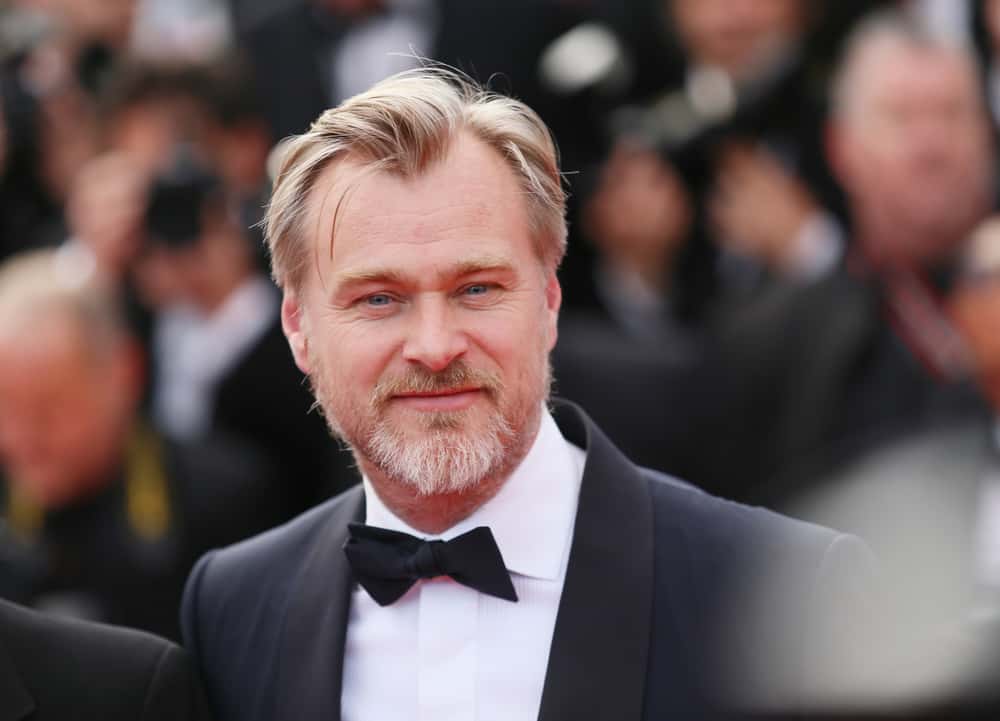 Christopher Nolan attends the screening of 'Sink Or Swim (Le Grand Bain)' during the 71st annual Cannes Film Festival