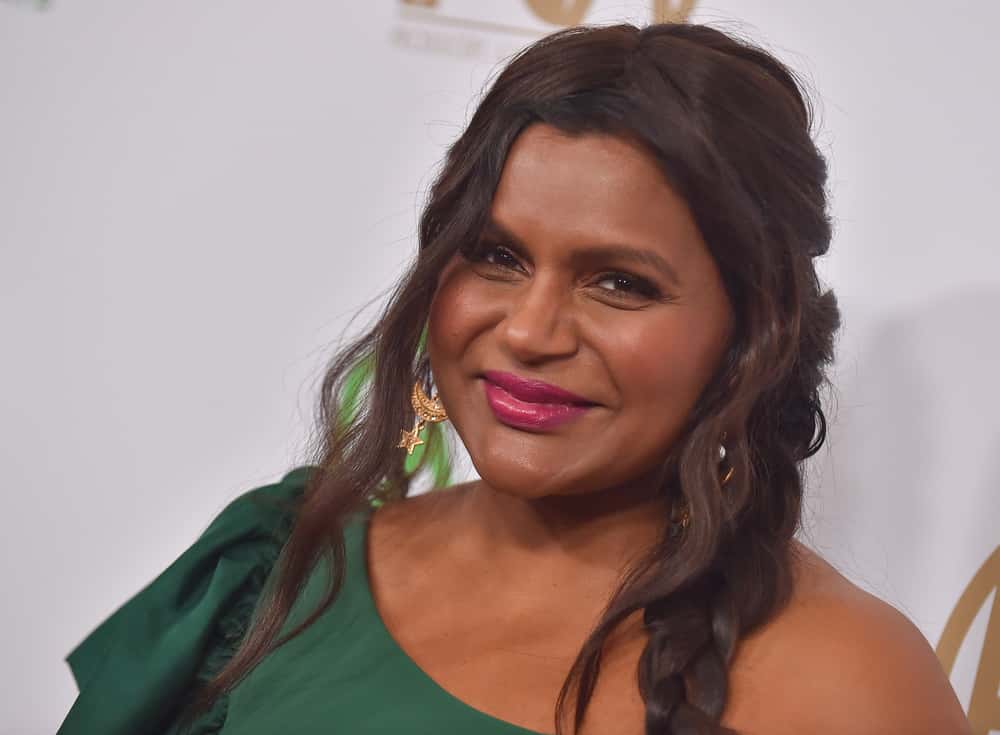 Actress Mindy Kaling arrives for the 30th Annual Producers Guild Awards