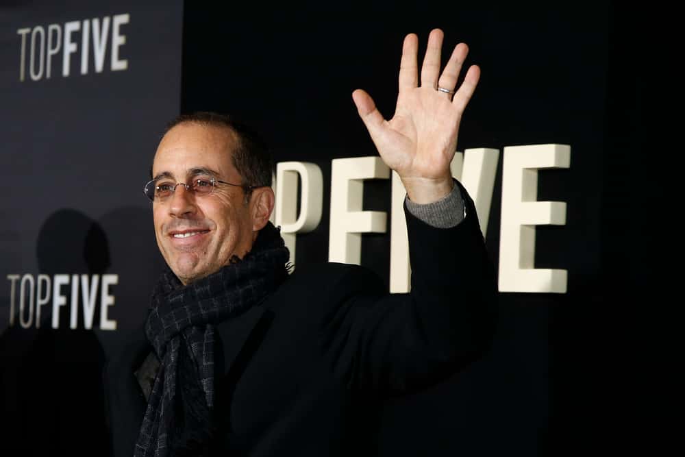 Portrait Photo of the Comedian Jerry Seinfeld attends the "Top Five"