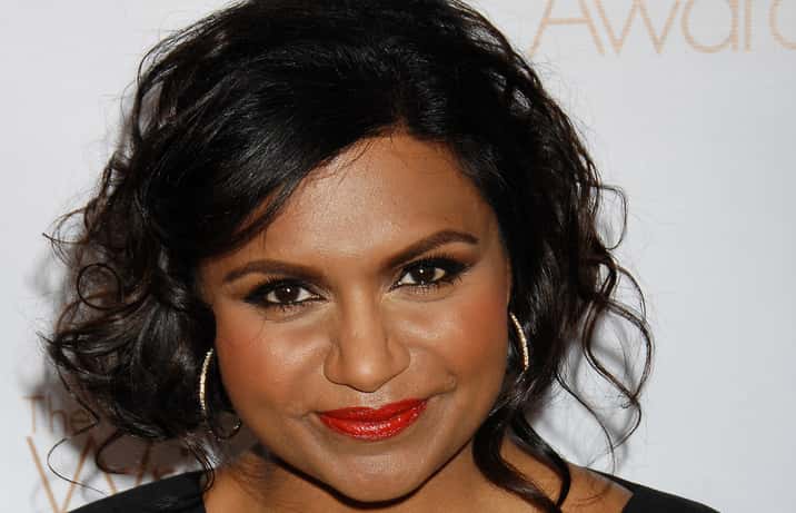 Mindy Kaling arrives at the 2013 Writers Guild Awards