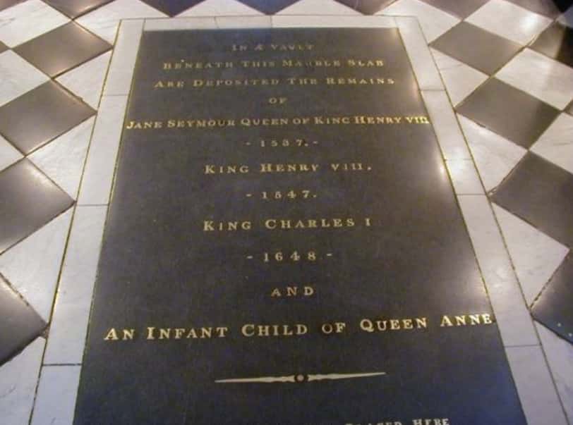 Henry VIII and Queen Jane Seymour tombs