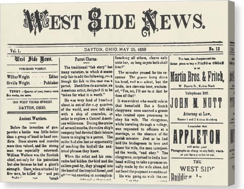 The Wright Brothers facts