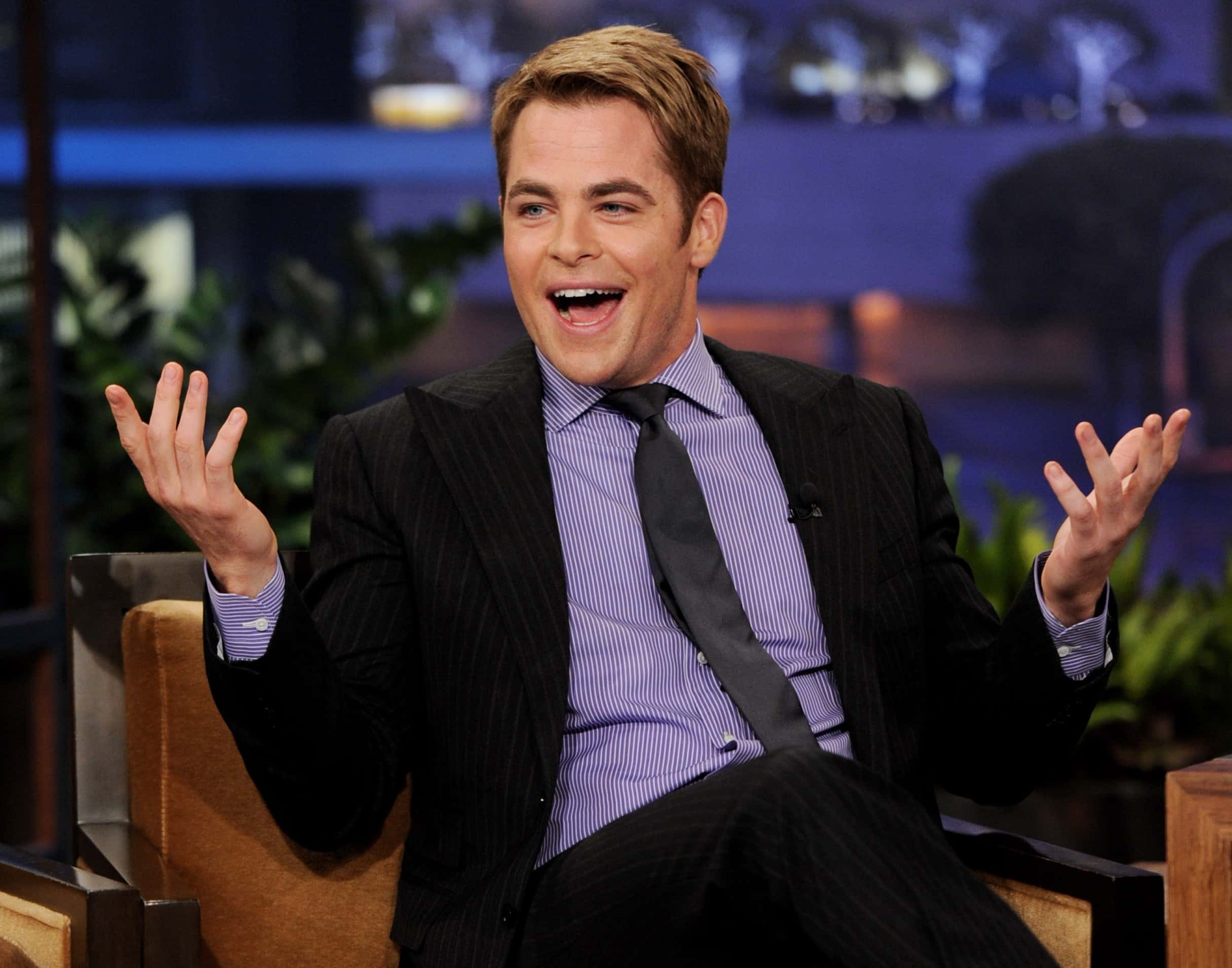 Chris Pine on the Tonight Show With Jay Leno