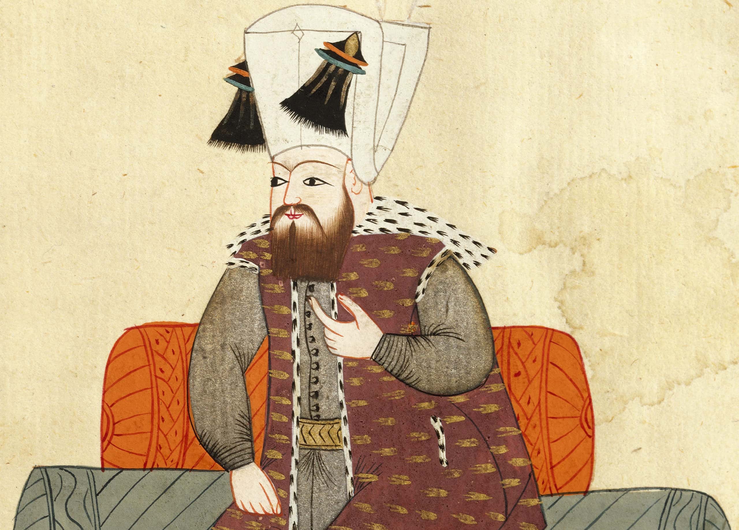 Portrait of Ibrahim I, Sultan of the Ottoman Empire