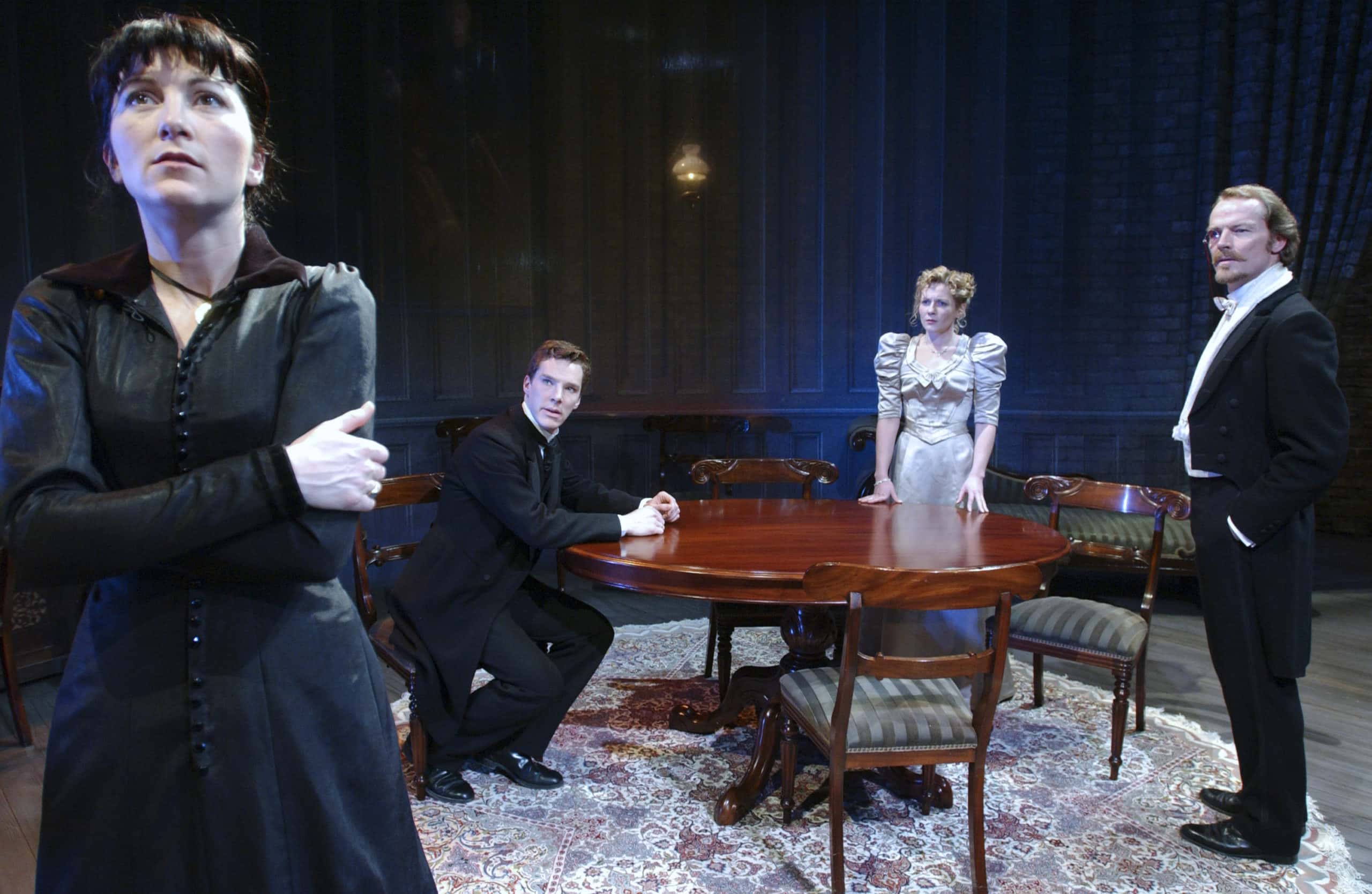  Uk - Henrik Ibsen's Hedda Gabler directed by Richard Eyre at the Almeida Theatre in London.