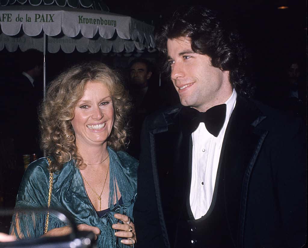 John Travolta and Diana Hyland